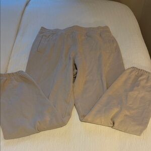 Women’s Calvin Klein Tan Joggers- Size M